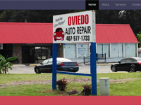 Oviedo Auto Repair Website.